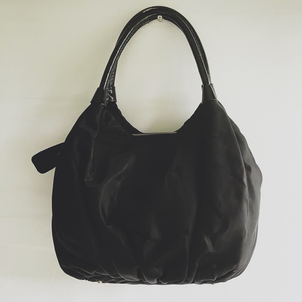 Kate Spade New York Karen Black Nylon Round Shoulder bag - Picture 2 of 9